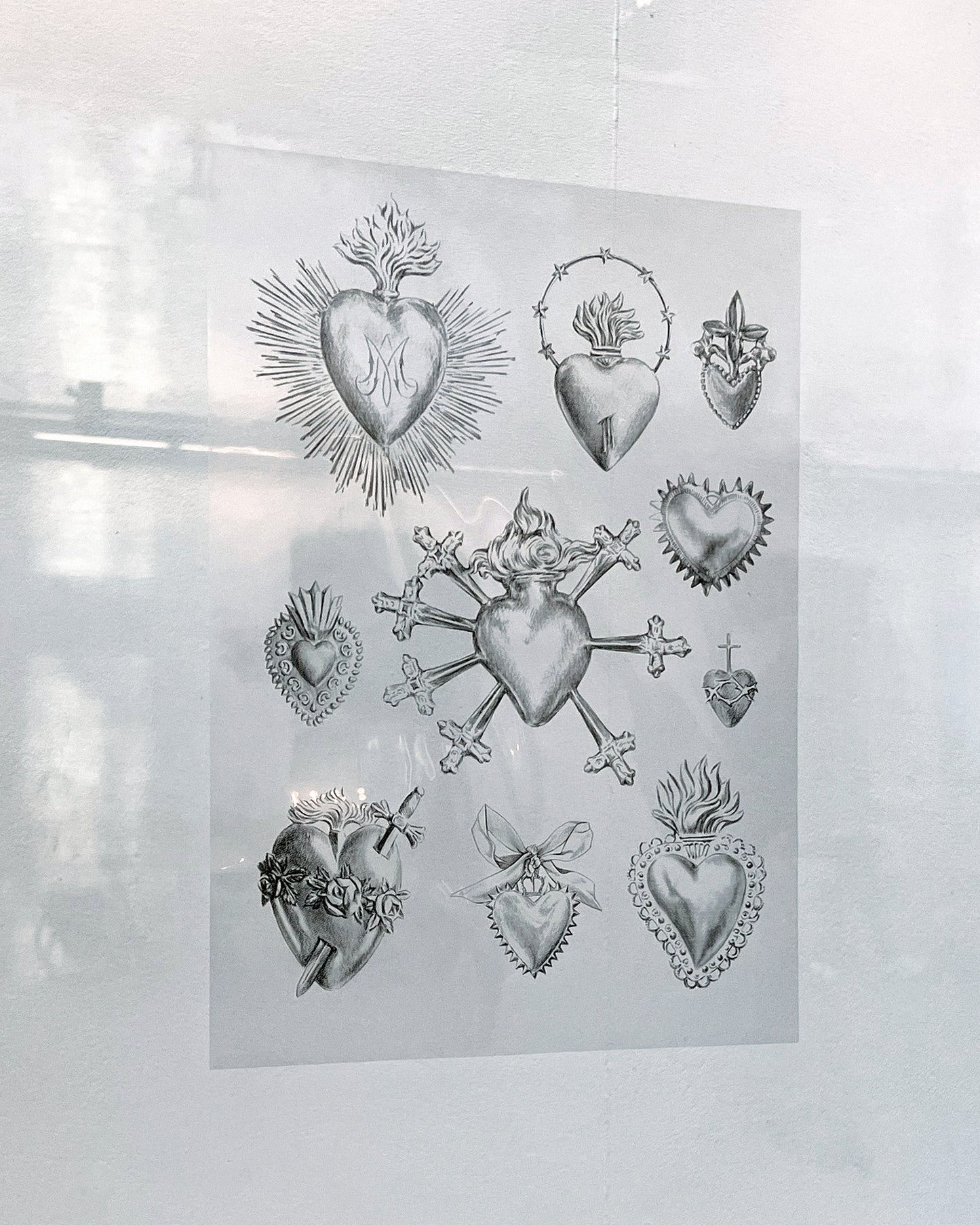 Sacred Hearts acetate poster - Come to Sister